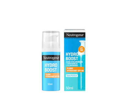 Neutrogena Hydro Boost Fluid SPF 50 50ml – Hydrating Sunscreen for Face