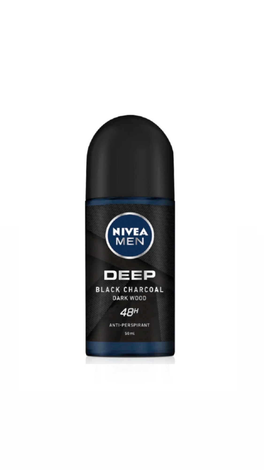 Nivea Men Deep Black Charcoal Roll on 48h Protection