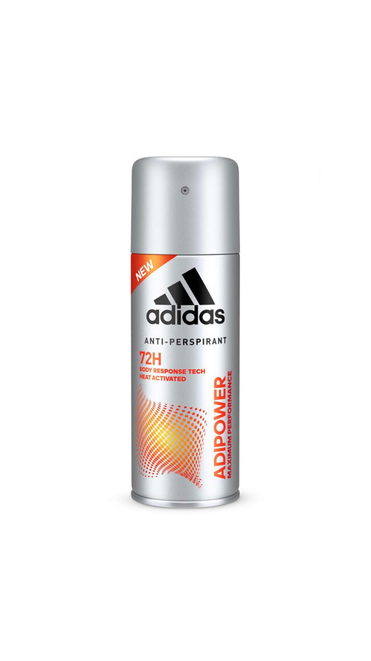 Adidas Adipower 72H Body Spray Endurance Deodorant