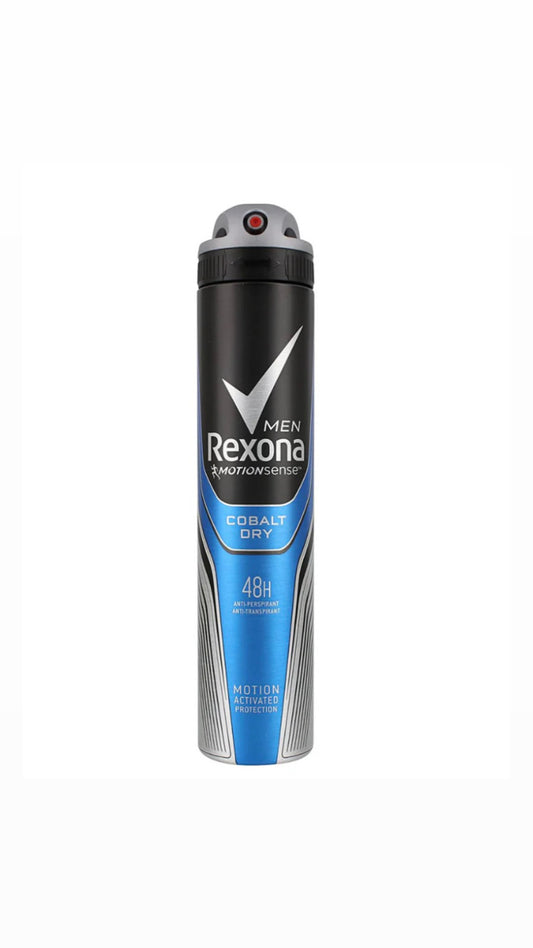 Rexona Men Cobalt Dry Body Spray – Up to 48 h (Spray) / 72 h (Nonstop variant) Protection