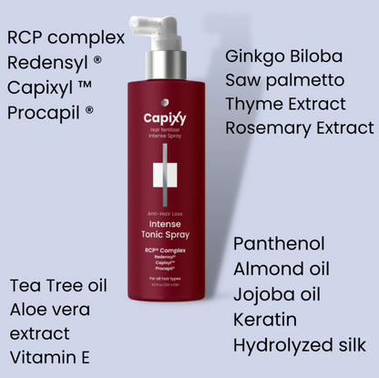 Capixy Anti-Hair Loss Intense Spray – Advanced Scalp Treatment for Stronger, Fuller Hair