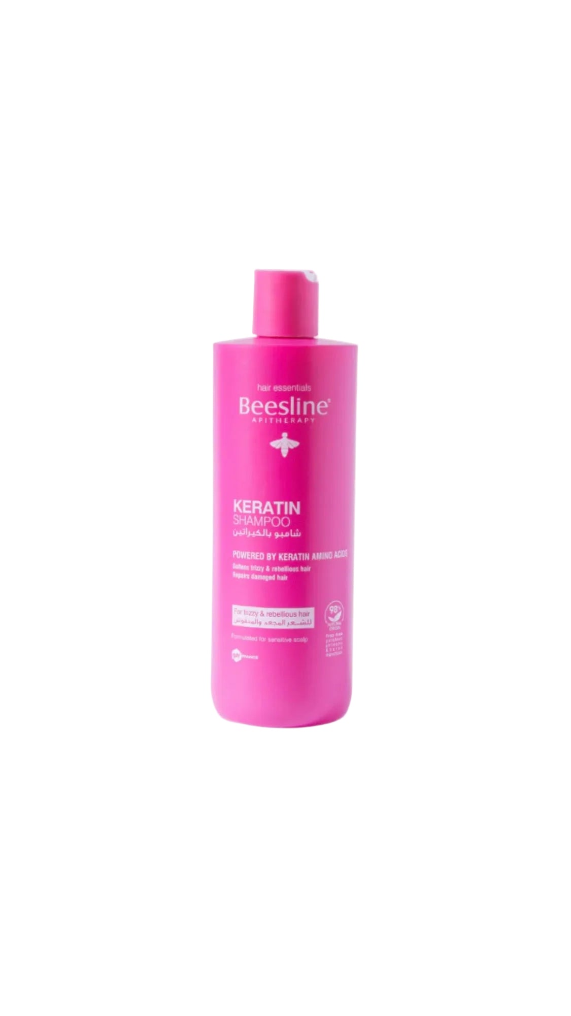 Beesline Keratin Shampoo | Repairing & Smoothing Hair Cleanser