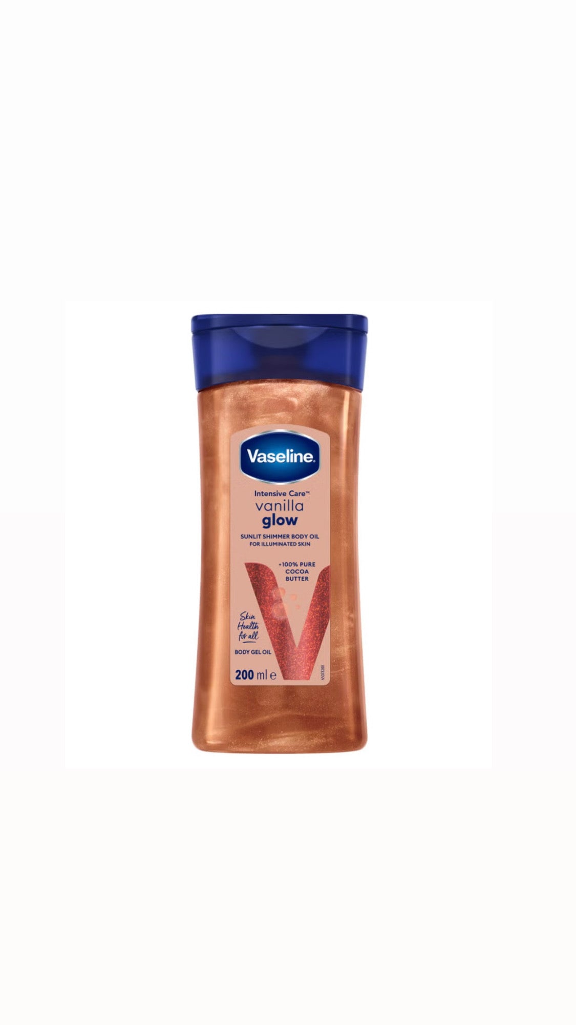 Vaseline Body Oil Gel – Vanilla Glow (6.8 oz / 200ml)