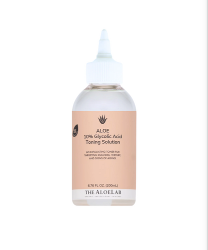 Aloe Lab 10% Glycolic Acid Toning Solution