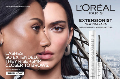 L’Oréal Paris Telescopic Extensionist Mascara 24H Long-lasting curl, Volume, & Exceptional Eyelashes